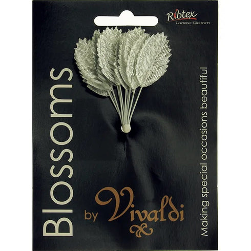 Metallic Coloured Fabric Leaf (available in 2 colours)